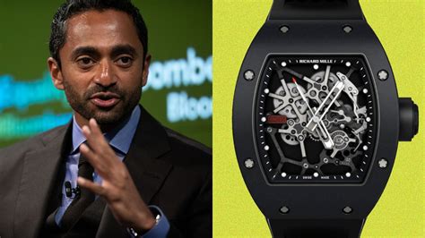 Chamath Palihapitiya’s watch collection refuses to bow to tech.